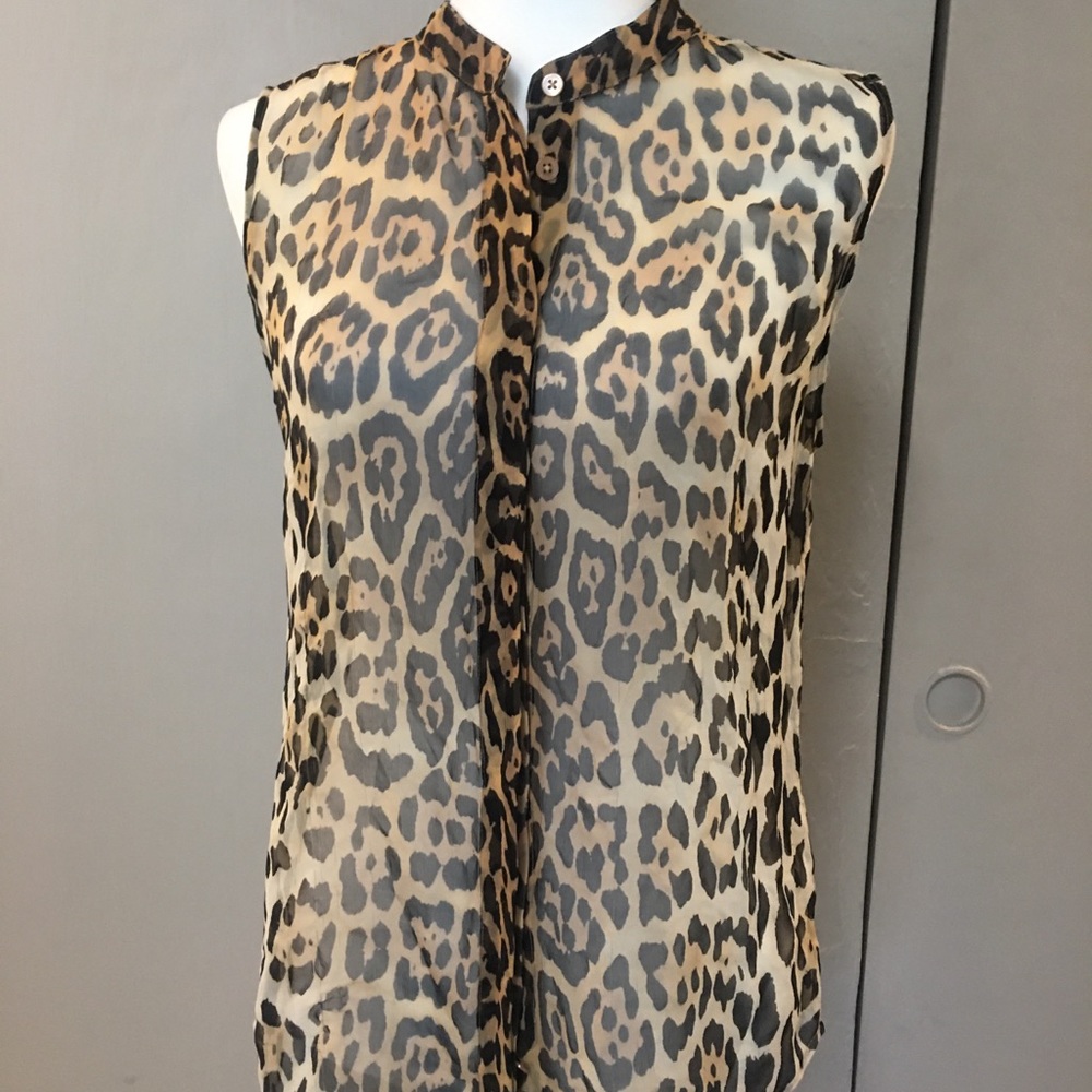 Equipment silk blouse